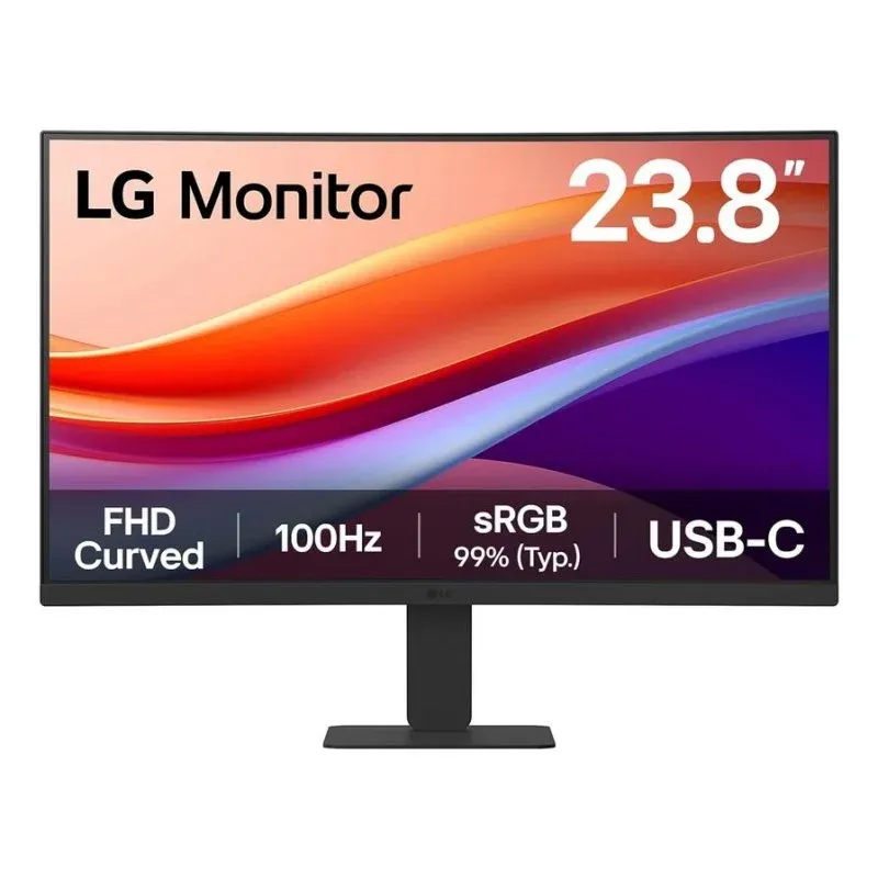 Monitor LG 24U421A-B 23.8" FullHD 100Hz VA Curvo HDR10 5ms