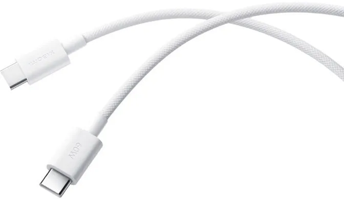 Cabo Trançado Xiaomi 3A USB-C a USB-C 60W 1m