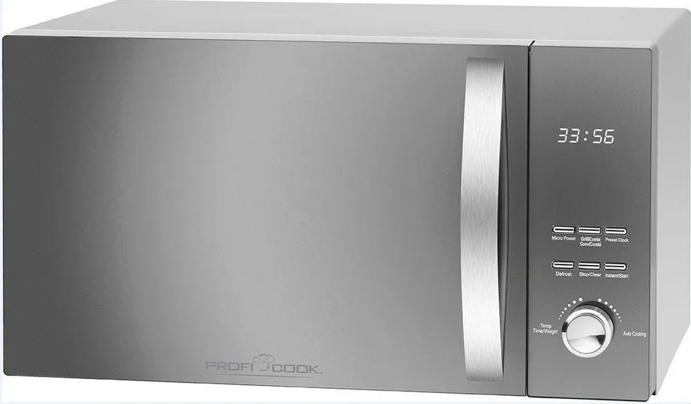Micro-ondas PROFICOOK PC-MWG 1176 (20 L - Com Grill - Inox)
