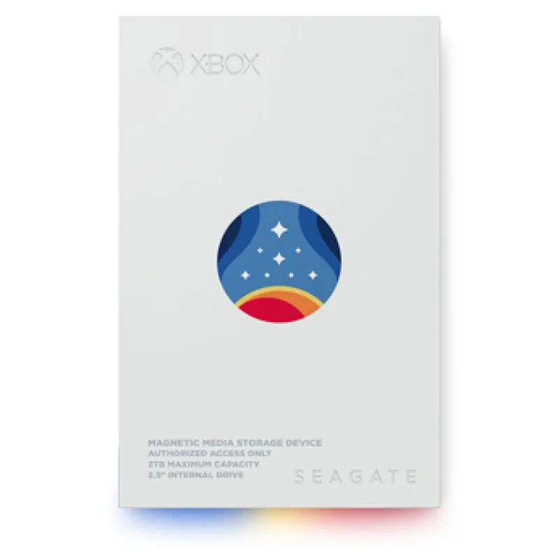 Disco Rígido Seagate Game Drive Starfield SE 2 TB USB 3.2 Branco Licença Xbox