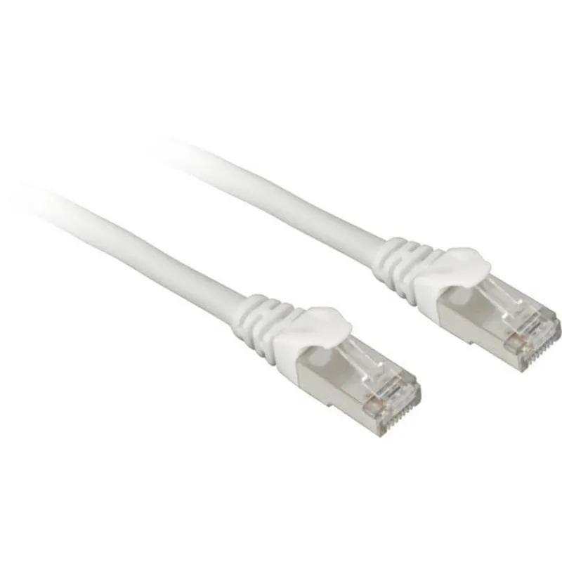 Cabo de Rede Sharkoon RJ45 Cat.7a SFTP 7,5 m Branco