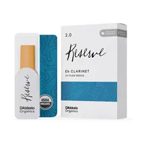 Palheta de Requinta (Mib) D'Addario Reserve Organic 2.0 Cx 10-Un