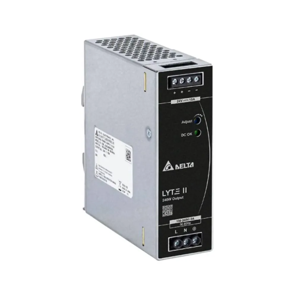 Fonte de Alimentação Industrial Hikvision Saída CC 48V 5A 240W Preto - DRL-48V240W1EN