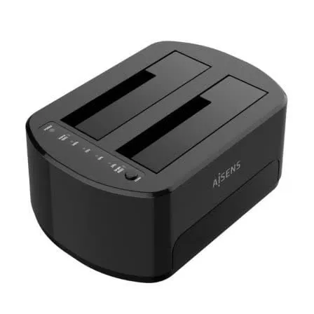 Docking Station SATA 2,5/3,5 para USB 3.0/3.1 Gen1 Aisens Preto