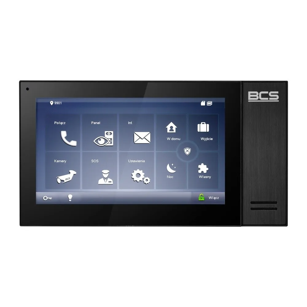 BCS Monitor de Vídeo IP 7" BCS-MON7400B-S BCS-MON7400B-S