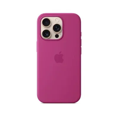 Capa Silicone Apple MYYN3ZM/A iPhone 16 Pro Fúcsia