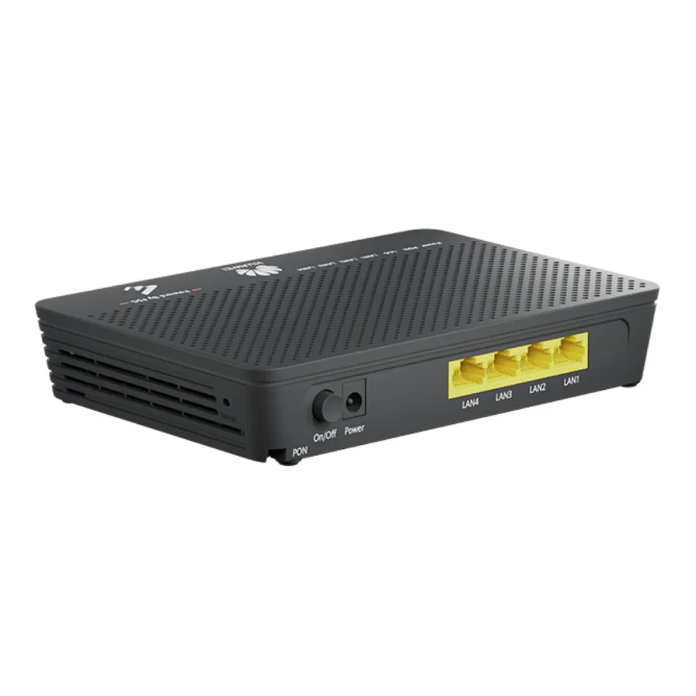 Terminal de linha Ótica Huawei F100D-4G MiniFTTO ONT/ONU OptiXstar Preto