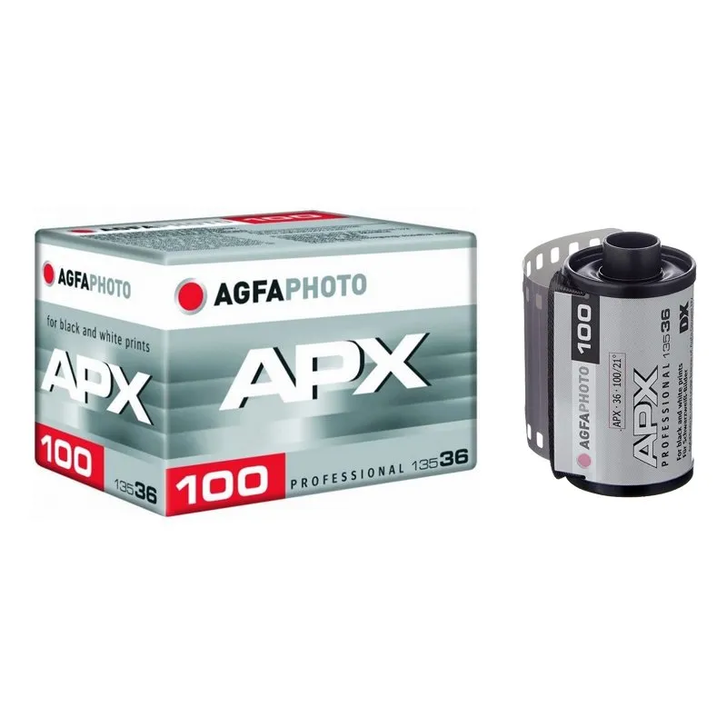 Agfaphoto APX 100 Professional 135-36 Película Fotográfica Branco e Preto