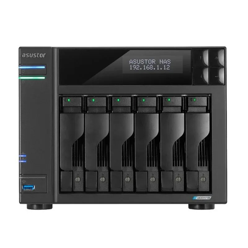 NAS ASUSTOR AS6706T LOCKERSTOR 6 GEN 2 6 BAÍAS