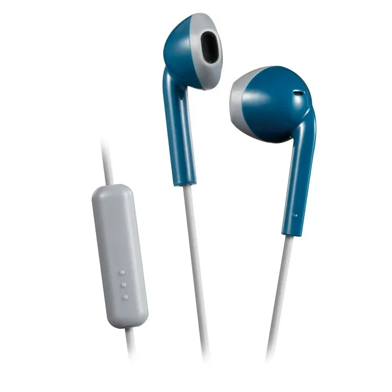 JVC HA-F19M Auriculares com Microfone Azuis