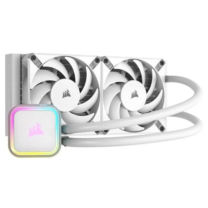 Water Cooler Corsair iCUE H100i RGB ELITE 240mm Branco