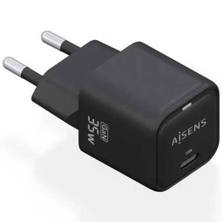 Carregador de Parede ASCH-35W1P023-BK Aisens Preto