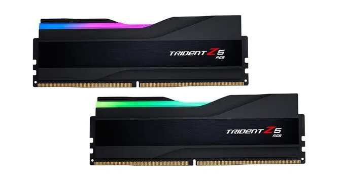 G.Skill Kit 64GB (2 x 32GB) DDR5 6000MHz Trident Z5 EXPO CL36 Black - F5-6000J3636F32GX2-TZ5RK