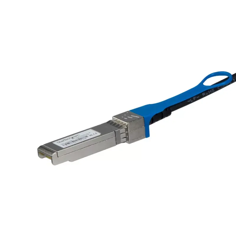 StarTech.com Cisco SFP-H10GB-ACU10M Compatible 10m 10G SFP+ to SFP+ Direct Attach Cable Twinax, 10GbE SFP+ Copper DAC 10Gbps Low Power Active Transceiver Module DAC Cable, Firepower ASR9000 - Lifetime Warranty (SFPH10GACU10) - Cabo de ligação directa