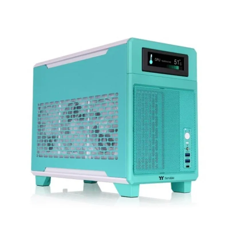 Caixa M-ATX Thermaltake TR100 Strawberry Mint