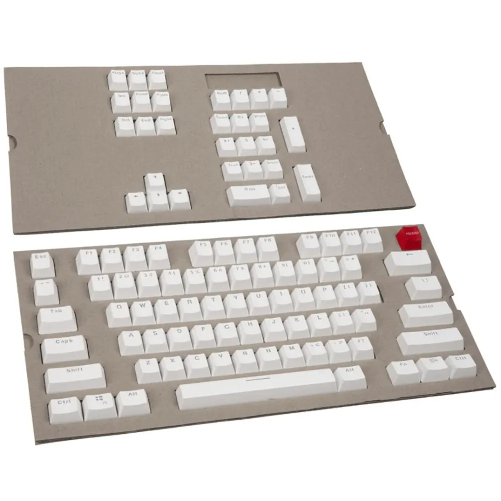 Conjunto de 104 Teclas Glorious ABS Doubleshot Branco (US)