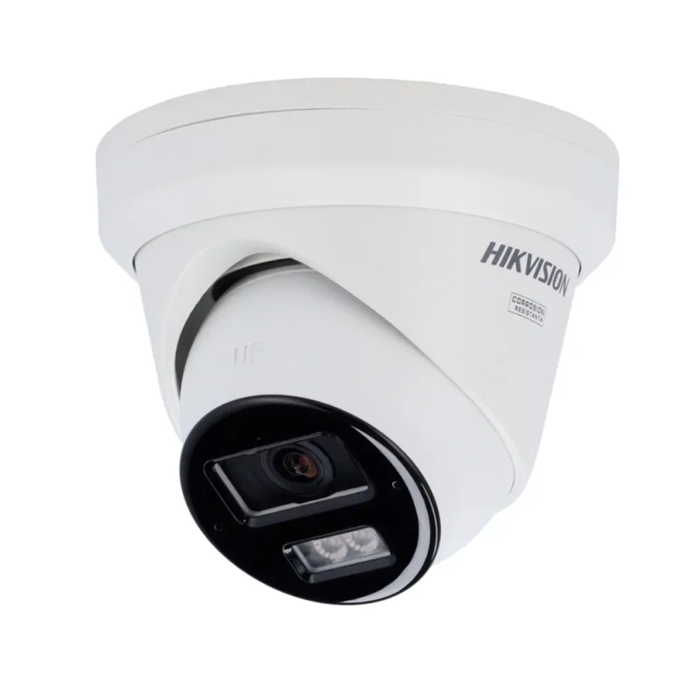 Câmara de Segurança IP Hikvision Pro Turret 4MP 2.8/4 mm PoE IP67 Smart Hybrid Light