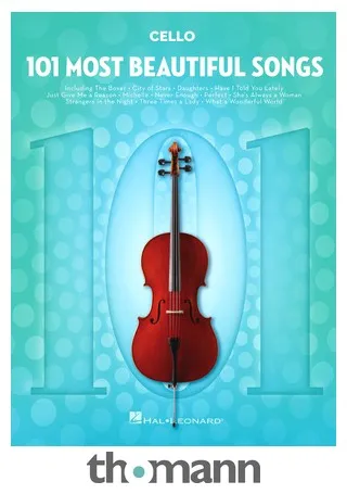 Hal Leonard 101 Beautiful Songs Cello