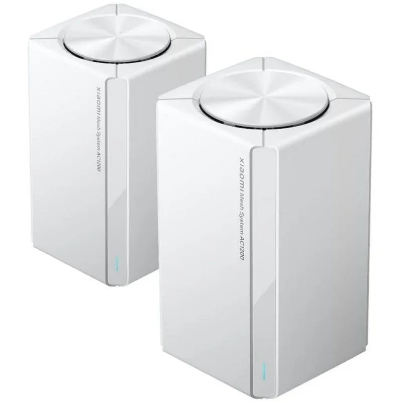 Xiaomi Mesh System AC1200 Sistema WiFi Mesh Dual Band Branco Pack 2 Unidades