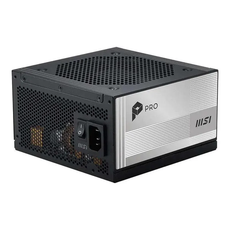 Fonte Alimentação Fonte de Alimentação MSI 306-7ZPLY11-HD8 850W Certificação 80 PLUS Platinum modular