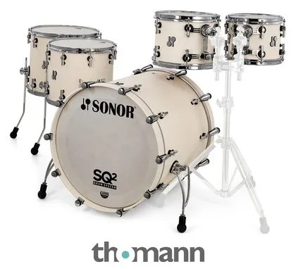 Sonor SQ2 Rock Set Beech Creme White