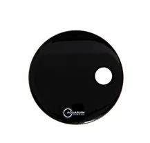 Pele Bombo 24" Aquarian SMPTCC24BK 4 3/4" Off Set Hole Black