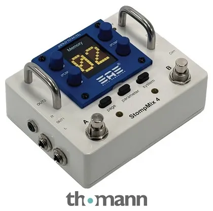Elite Acoustics Stompmix 4 Pedal Mixer White