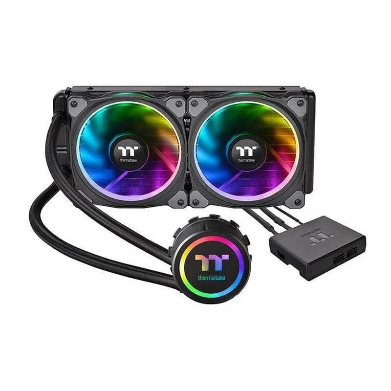 Refrigeração Líquida Thermaltake Floe Riing RGB 240 2 Ventoinhas LED