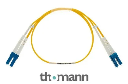pro snake LWL cable OS2 0,5m LC Duplex