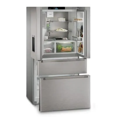 Frigorífico Americano Liebherr MBsddi 9528 Plus | 180,5x90,6x74,5 cm | 538 L | D | Prateado