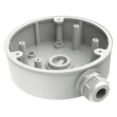 Caixa de derivação Hikvision Dome DS-1280ZJ-PT6 Branca