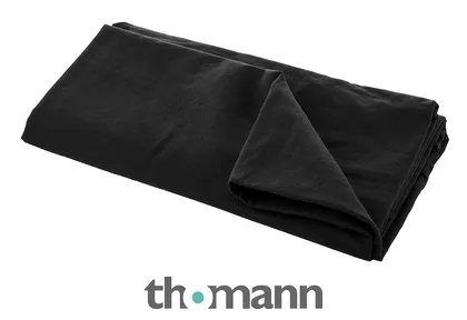 Stageworx Deco Curtain 160g/m² 6x3m BK