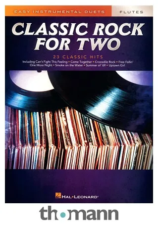 Hal Leonard Classic Rock Two Flutes