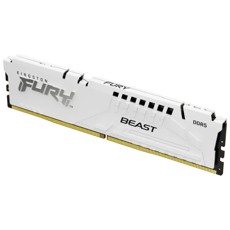 Memória Ram 32GB Kingston Fury Beast DDR5 5200 Mhz CL40 DIMM Branca XMP