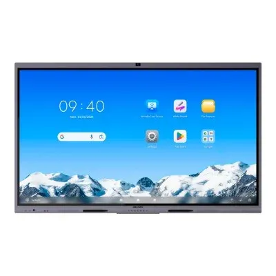 Monitor Interativo Hikvision 86" 4K 60Hz 128GB/8GB Android Cinzento