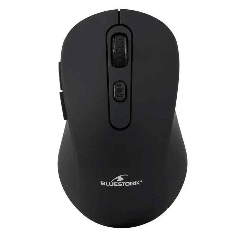 Rato Bluestork M-WL-OFF65-BLACK Bluetooth RF 4800 DPI Preto Ambidestro