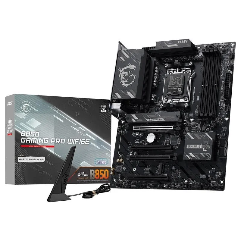 Motherboard MSI B850 GAMING PRO WIFI6E B850 AM5 DDR5 ATX WiFi 6E USB 3.1 PCIe 5.0