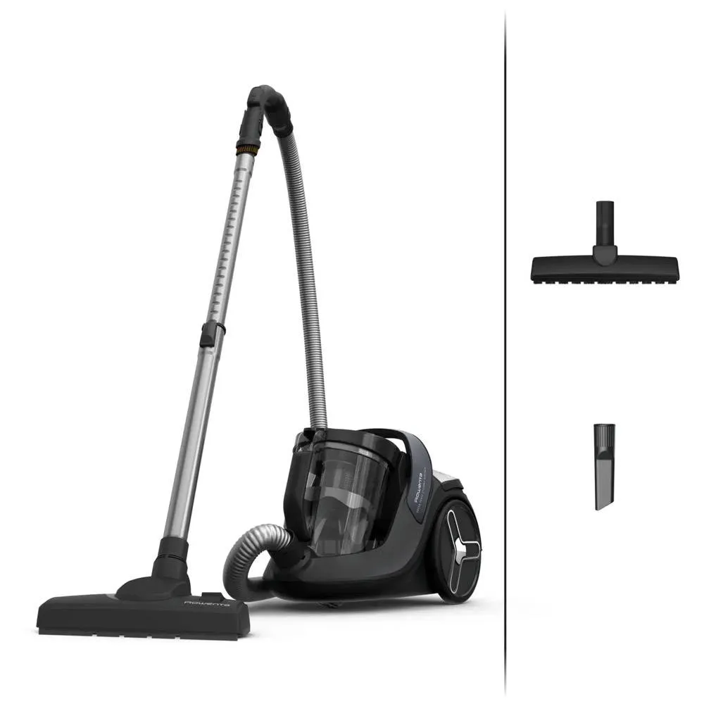 Aspirador sem Saco Rowenta RO7C36EA Green Force 500W 2.5L Preto