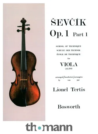 Bosworth Ševcík Viola Studies op.1 /1