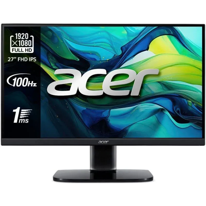 Monitor Acer KA272EBI 27" LED IPS FullHD 100Hz FreeSync