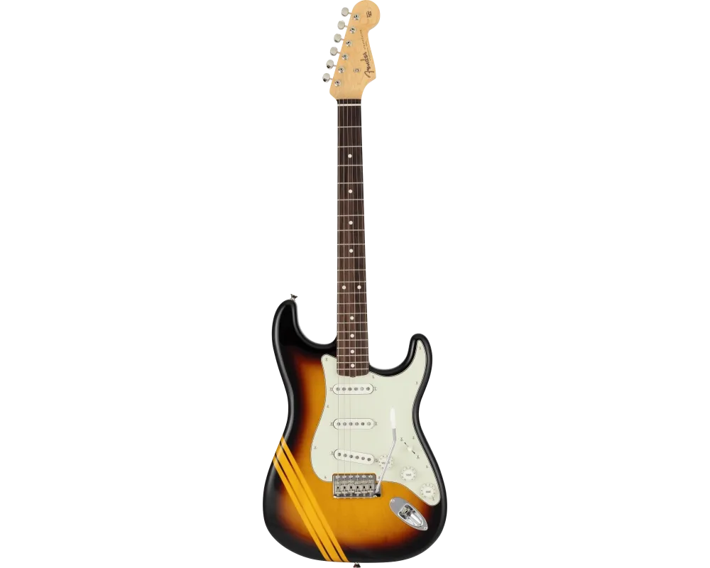 Fender Japan 2025 60s Stratocaster Competition 3 Color Sunburst/Aged Nat