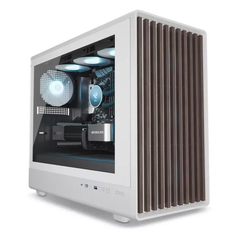 Zolyd Neo Series Karion WD White / Black - Caixa de Computador Micro-ATX
