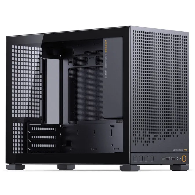 Caixa Micro-ATX Jonsbo D32 PRO Vidro Temperado Preto