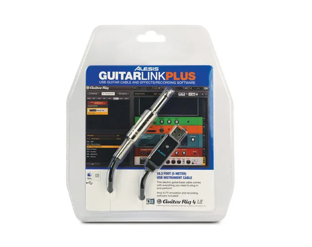 Cabo audio USB Alesis GuitarLink Plus