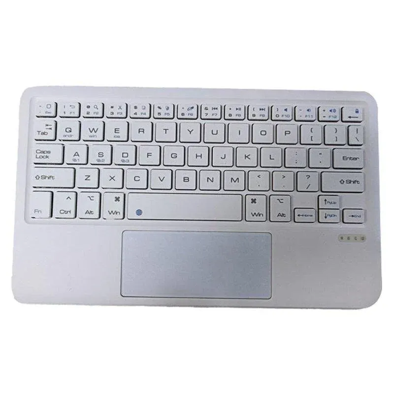 Teclado Royal Bailey B012 Bluetooth ultrafino leve QWERTY inglês 9,7-11 polegadas