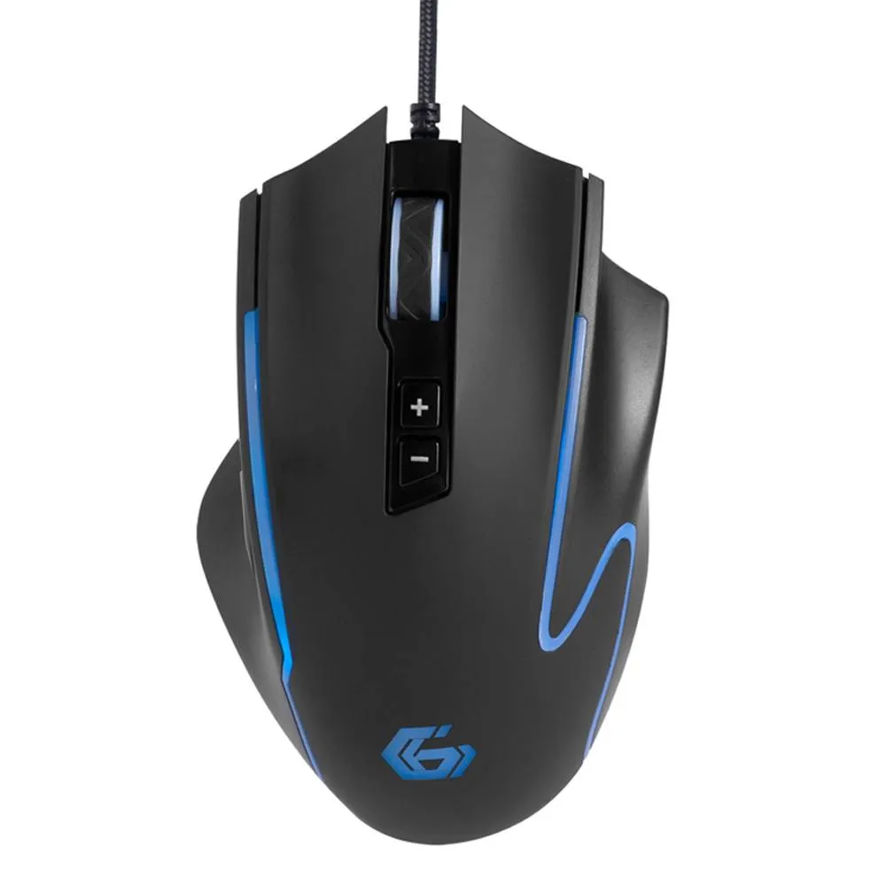Rato Óptico Gembird MUSG-RAGNAR-RX300 Ragnar RX300 USB RGB 12000DPI Preto