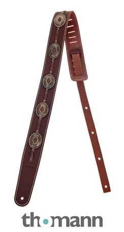 Richter Raw II Concho Guit Strap BR/OB