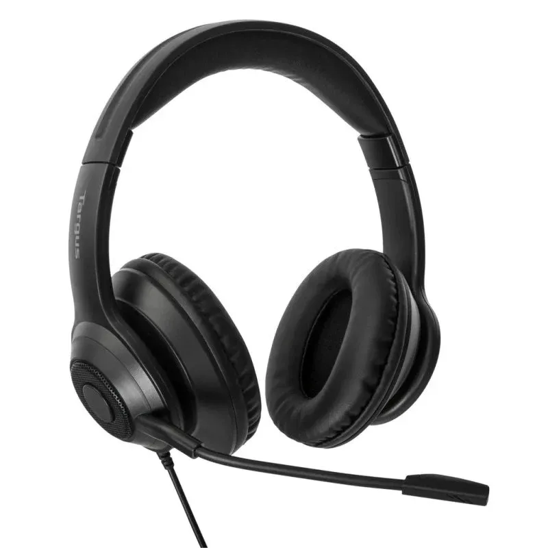 Targus AEH102GL Headset com Microfone USB Preto