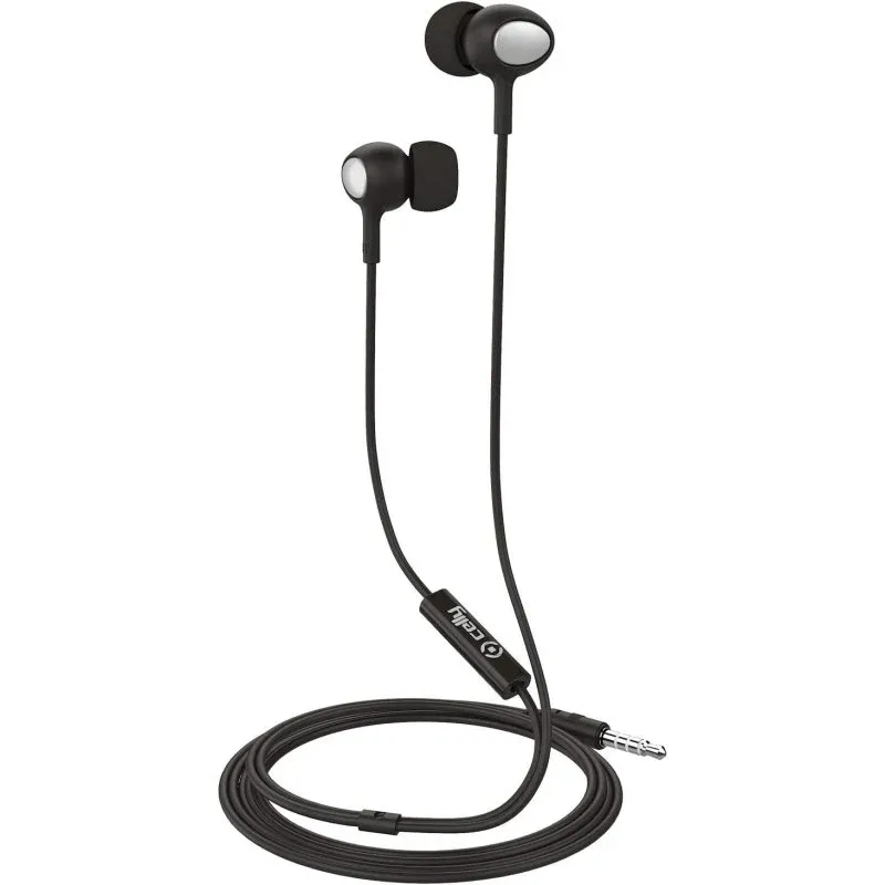 Celly UP500 Auriculares Estéreo com Cabo Jack 3 5 Preto