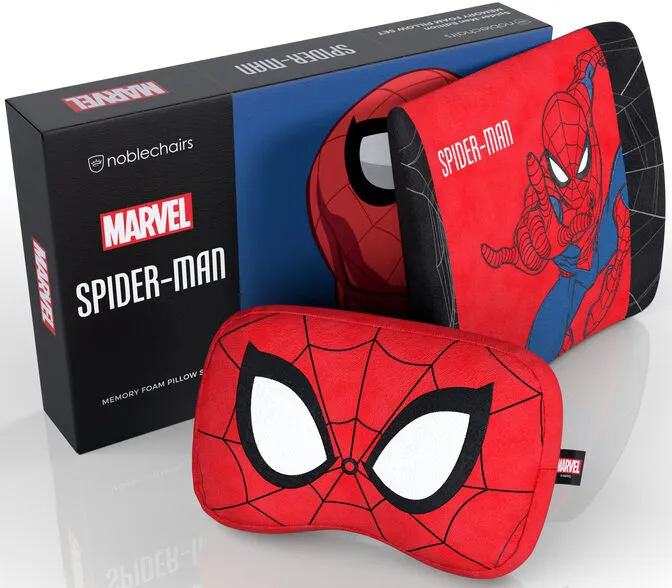 Set Almofadas noblechairs Memory Foam - Spider-Man Edition